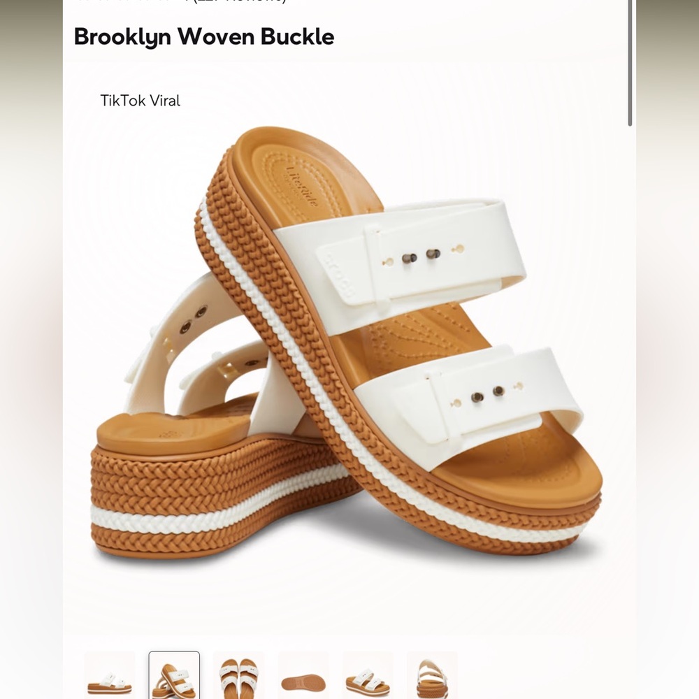 Lite Ride by Crocs Brooklyn Woven Buckle